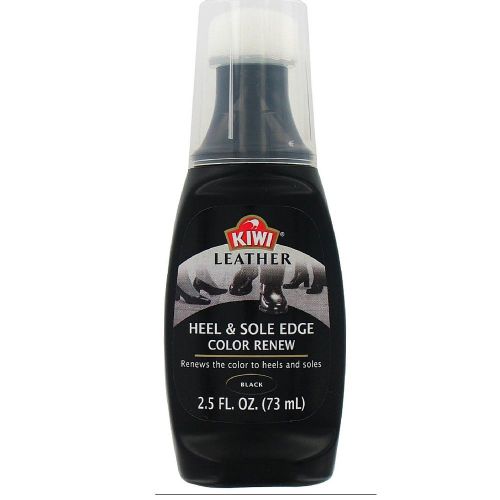 KIWI Heel/Sole Edge Color Black 2.5 oz (Pack of 9)