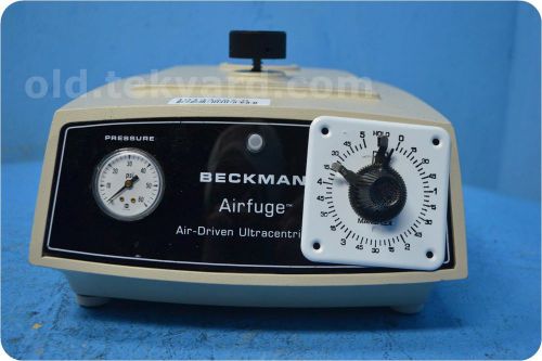 Beckman airfuge 340400 air-driven ultracentrifuge centrifuge @ (134267) for sale