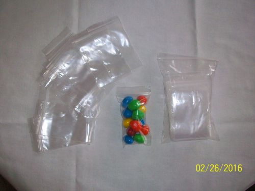 50 ct Clear 2x3 2ml ziplock bags zip
