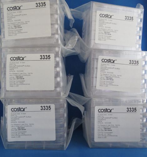 Qty 30 Corning Costar 6 Well CellBIND Plates # 3335