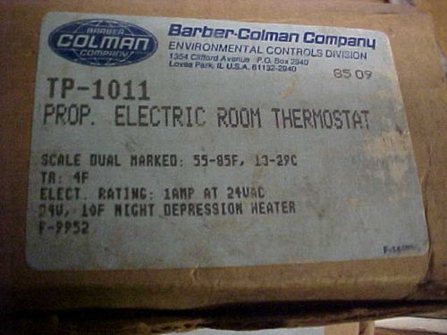 Nib barber colman tp-1011 room thermostat  .. zb-115 for sale