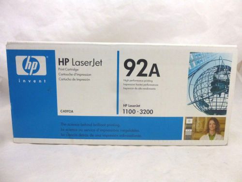 HP Color LaserJet Series 1100, 3200 Print Cartridge C4092-0090: 92A Black C4092A