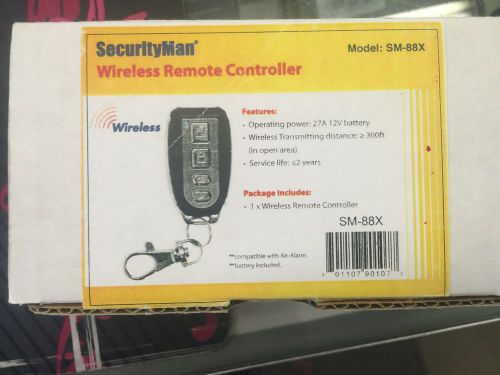 SecurityMan wireless remote controller sm-88x