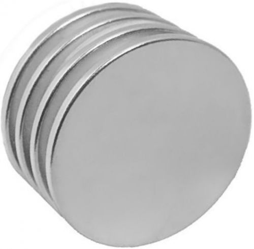 1&#034; x 1/16&#034; discs - Neodymium Rare Earth Magnet, Grade N48