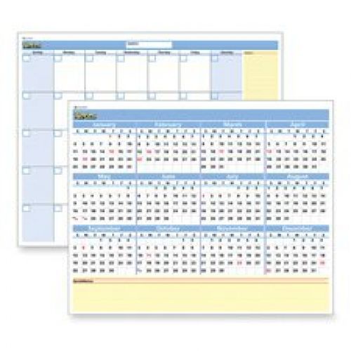 At-A-Glance AT-A-GLANCE PM550B28 QuickNotes Mini Erasable Wall Planner, 16 x 12,