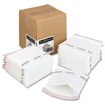 Jiffy TuffGard Self-Seal Cushioned Mailer, Side Seam, 7 1/4 x 8, White, 25/Box