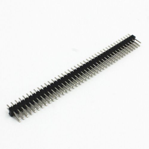 10x 2.54mm 2 x 40 Pin Male Dual Double Row Pin Header Strip HPT