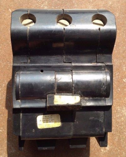 Federal Pacific Electric F.P.E. 100 Amp 3 Pole Circuit Breaker -- FREE SHIPPING!