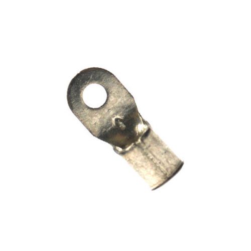 3m non-insulated ring terminals 12-10 awg #4 stud, small brazed seam  - 100 pack for sale