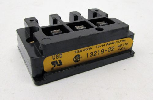 USD 13219-32 10-14AWG  30A 600V Disconnect Block
