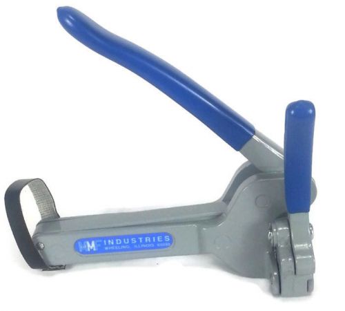 Mmf industries handheld crimping seal tool - ratchet press for sale