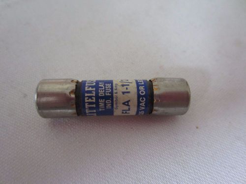 Littelfuse FLA 1-1/2 Fuse 1.5A 1.5 Amps Tested