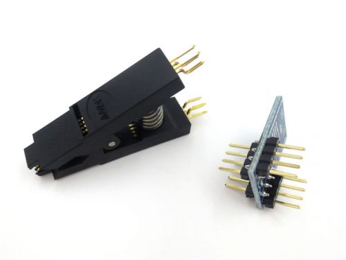 SOIC8 SOP8 Chip IC Test Clip with one Adapter Board