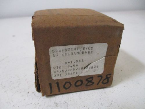GENERAL ELECTRIC 50-152141LSVC2 PANEL METER 0-1.5 *NEW IN A BOX*