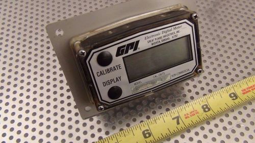 GPI Electronic Digital Meter  A108gMN100NA1 - Fully Operational - XLNT !