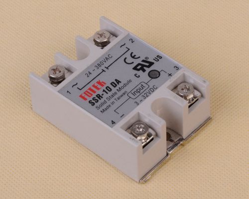 Ssr-10da solid-state relays fotek 10a minitype dc-ac one-phase relay for sale