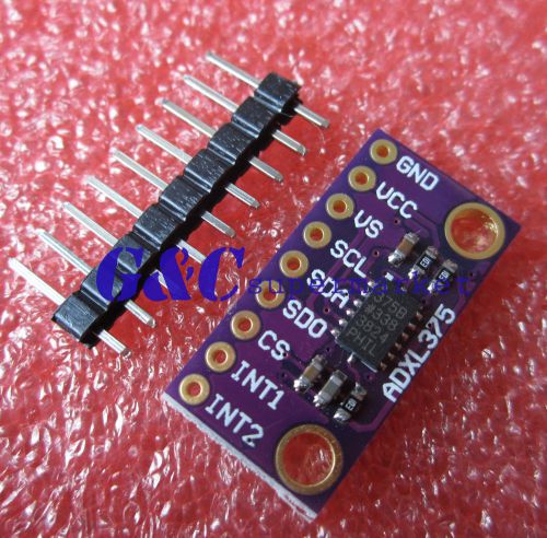 Adxl375 3-axis accelerometer module high precision replace adxl346/342 m91 for sale