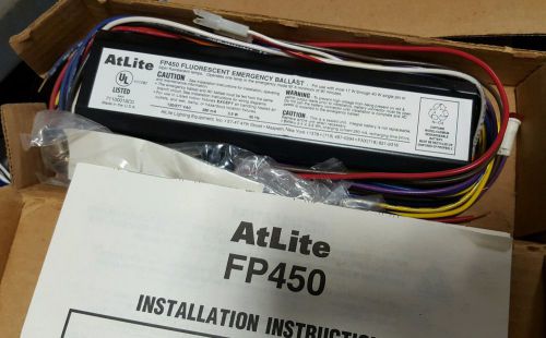 AtLite FP450 FLOURESCENT EMERGENCY BALLAST  NEW
