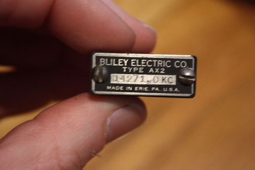 Bliley Electric Co AX2 14271.0 KC Khz Crystal