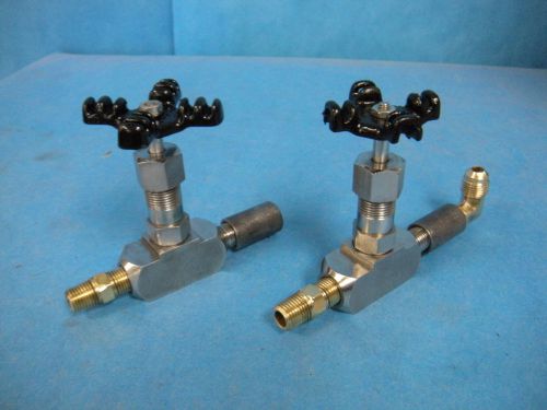 R-P&amp;C Stainless Steel Valve 1070A, 1/4&#034; 4000GL, 150F Lot of 2