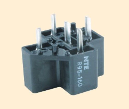 5–Pin PC Board Relay Socket, NTE R95-160 - NEW