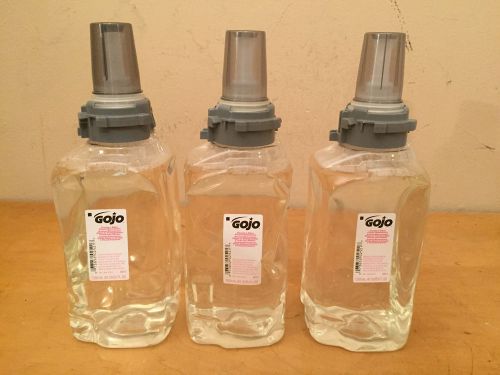 Gojo clear &amp; mild foam soap handwash - 1250ml refill, clear (case of 3) for sale