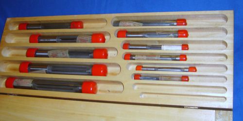 MILLERSBURG REAMER AND TOOL COMPANY U.S.A. 11PC EXPANSION REAMER SET NICE
