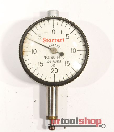 Starrett no. 80-144j miniature dial gauge 3864-52 for sale