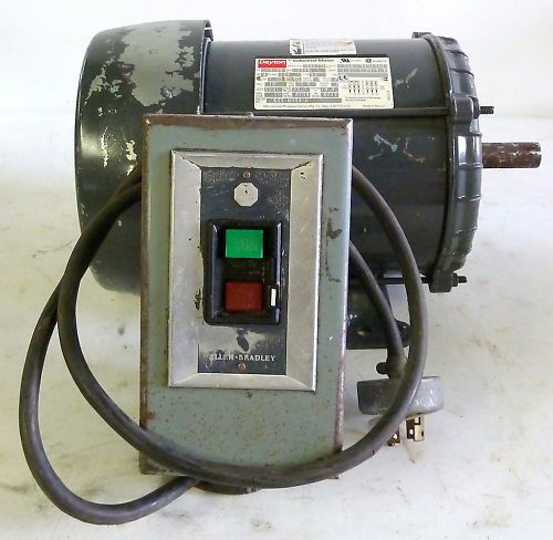 Dayton Motor With On / OFF Model 2N946L 1.5HP  3-Phase