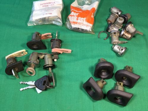 Mixed lot of locksmith automotive door locks - ford, datsun/nissan &amp; gm for sale