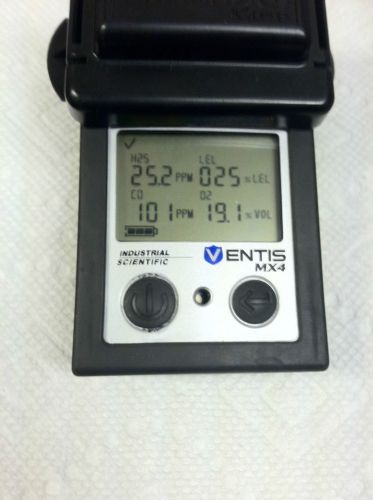 Ventis MX4 Industrial Scientific Diffusion Monitor/4 gas-CO-O2-LEL-H2S/Brand New