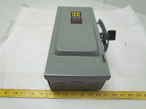 Square D D322N 60amp 240VAC General Duty Safety Switch Disconnect Fused