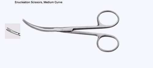 O3460 curved enucleation scissors ophthalmic instrument for sale