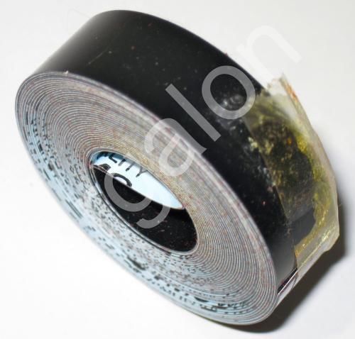 Dymo embossing tape glossy black 1/2&#034; x 12 ft new label labeling 3 rolls!! for sale