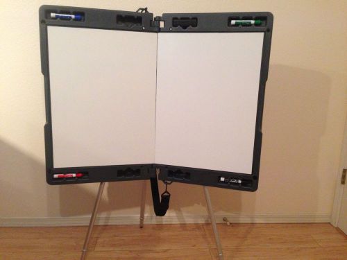 Attivo Portable Presentation Easel, Markerboard, Carrying Case Free Shipping