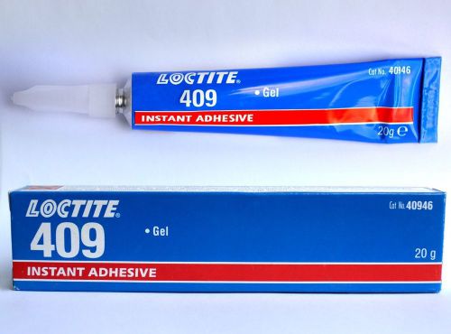 Loctite 409 Super Bonder Instant Adhesive Gel - 20g Tube - Free Shipping