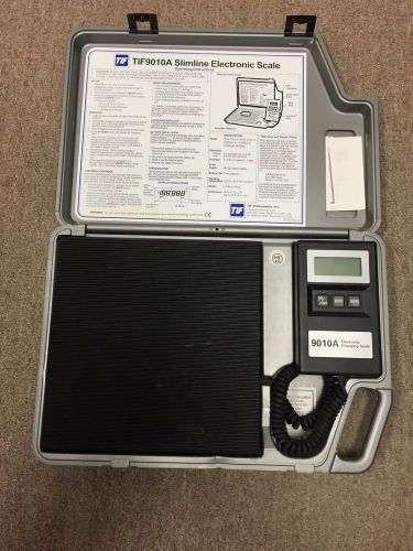 Tif 9010A Refrigerant Scale With Case *Not Working