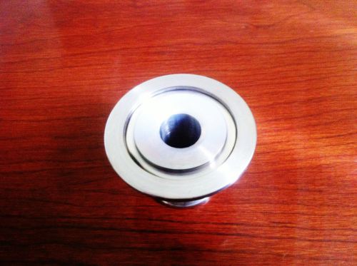 Mdc vacuum nipple reducer fitting, nw16, 304ss, 1x10-8 torr, high vacuum system for sale
