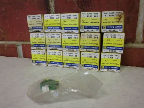 Lot of 15 Square D Contact Cartridge 65239