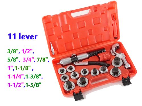 Hydraulic tube expander 11 lever tubing expander tool swaging kit hvac tools for sale