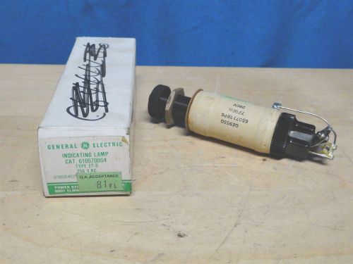 General Electric ~ Indicating Lamp ~ Type ET-5 ~ 250 VAC ~ P/N 6105700G4 ~ NEW
