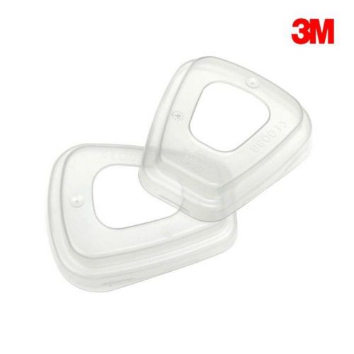 1 Pair Plastic 501 Filter Retainer Cover for 5N11 3M 6000 Respirator Gas Mask