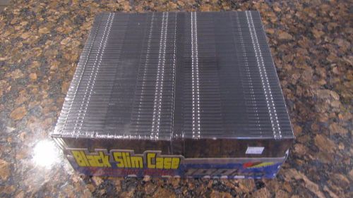 100 Slim Style CD/DVD Jewel Cases CD/DVD NEW
