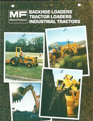 Equipment Brochure - Massey Ferguson - Tractor Loader Backhoe Prod Line (E2494)