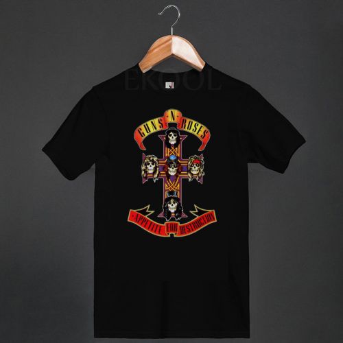 Guns N&#039; Roses NEW Reaper Graphic T-Shirt Band Merch Axl Rose Slash Rock