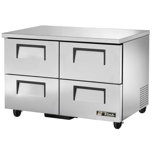 True TUC-48D-4 48&#034; Deep Undercounter Refrigerator with Four Drawers