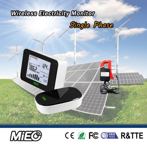 Mieo ha102 wireless electricity monitor for singlephases system with 1ct4 sensor for sale