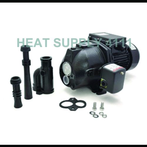1/2 hp convertible shallow or deep well jet pump w/ pressure switch, 115/230v ul for sale