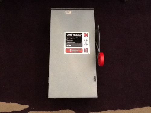Cutler-hammer #dh361urk 30amp. heavy duty safety switch for sale