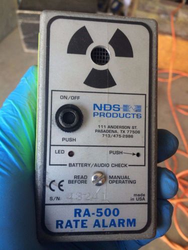 NDS Products RA-500 Personal Rate Alarm